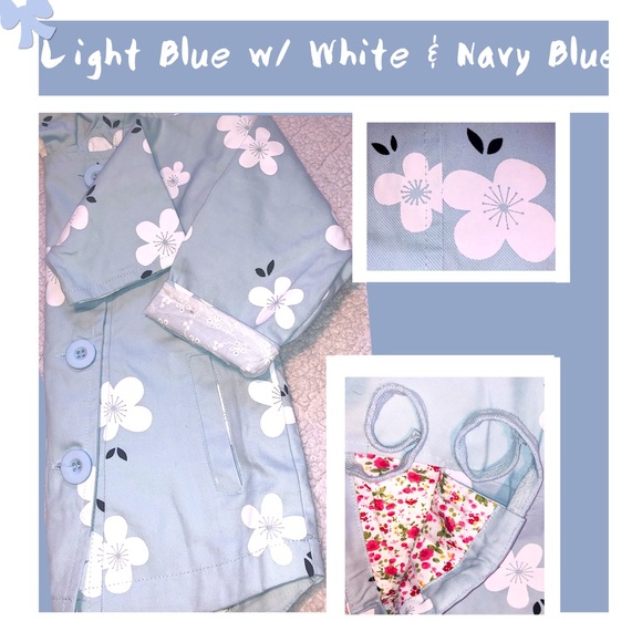 Double Breasted Button Spring Toddler Jacket - Picture 3 of 8